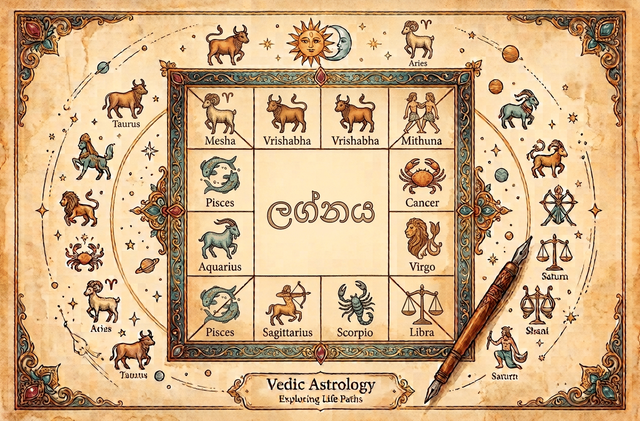 හතර කේන්දරය පාළු වීම සහ කුජ හතේ සිටීම
